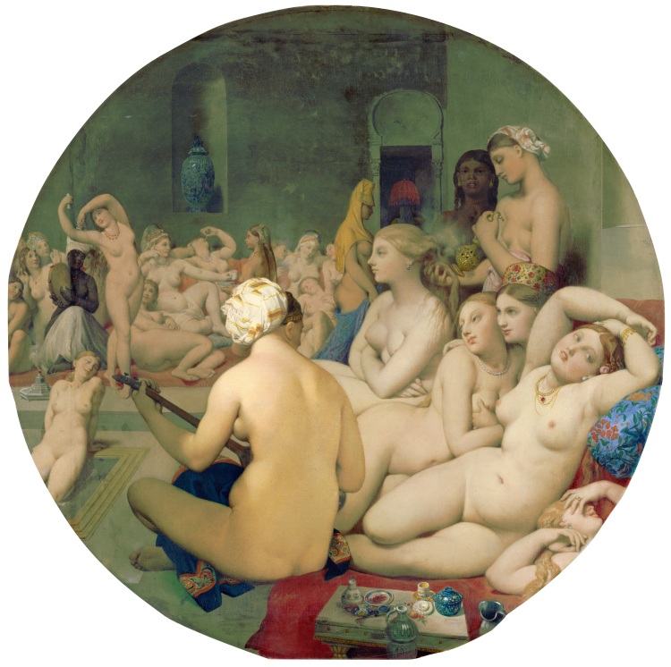 Le bain turc, 1862, Ingres